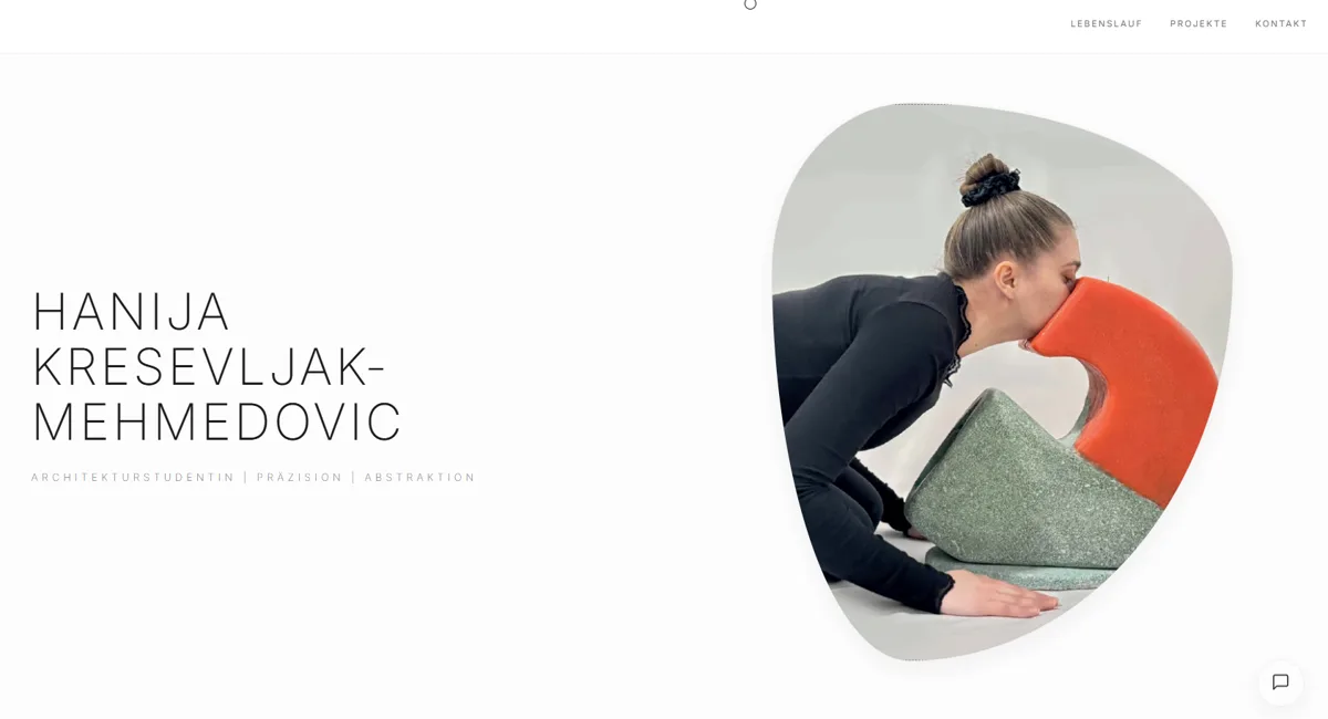 Website von Hanija Kresevljak-Mehmedović